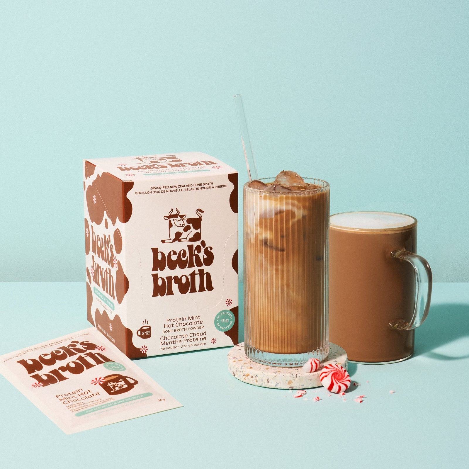 Protein Mint Hot Chocolate