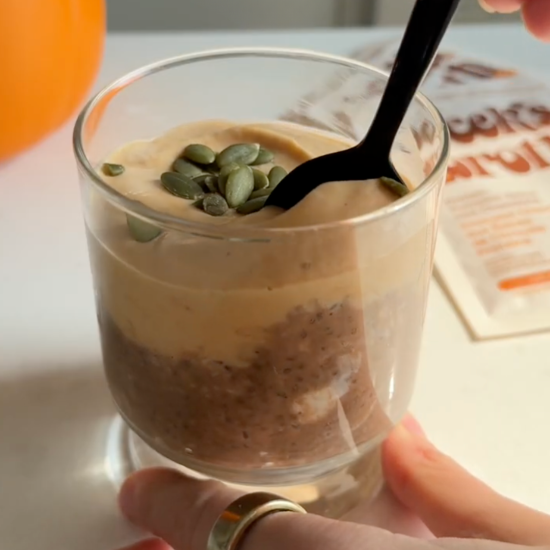 PROTEIN PUMPKIN SPICE OVERNIGHT OATS Recipe Beck's Broth
