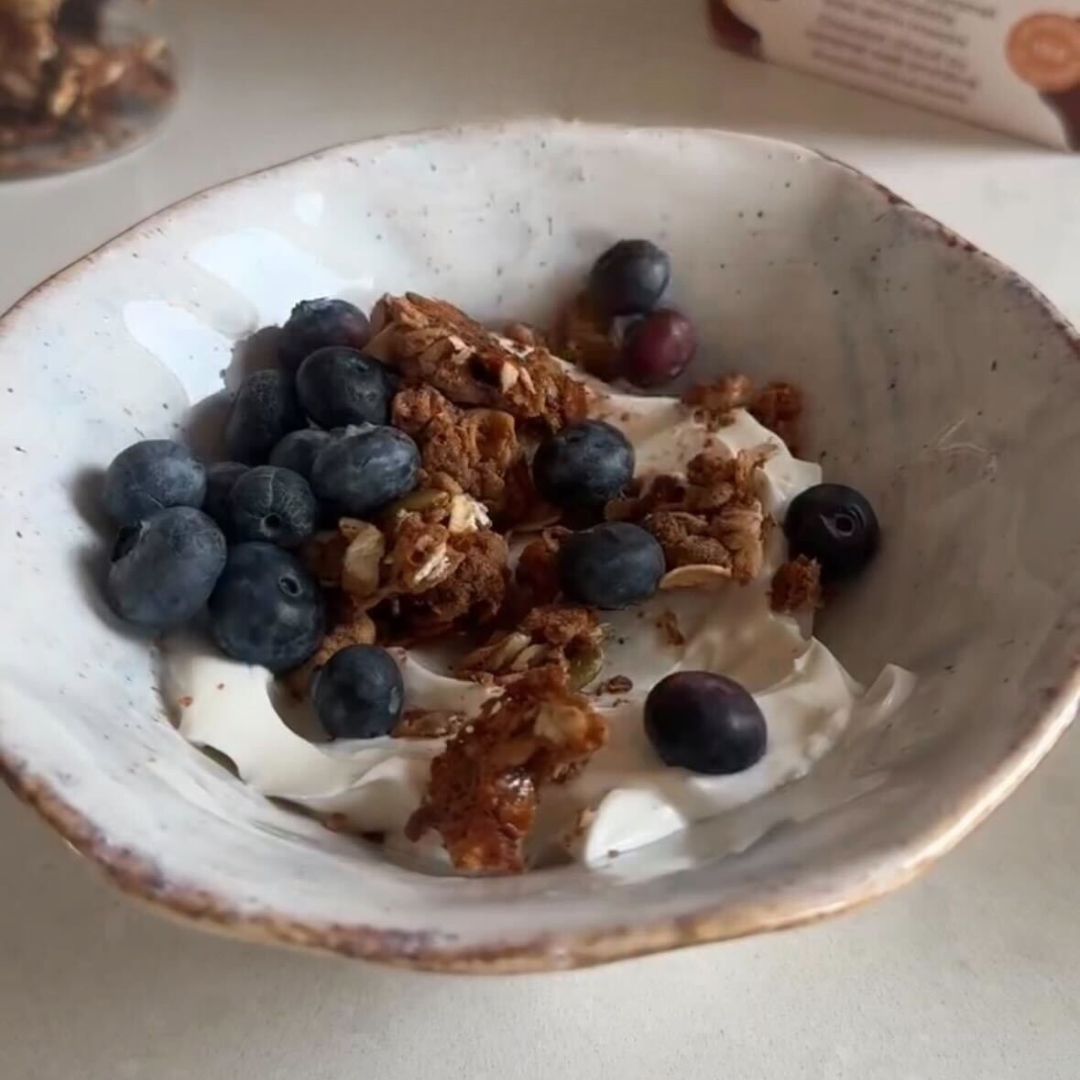 Protein Salted Caramel Granola Recipe Beck's Broth