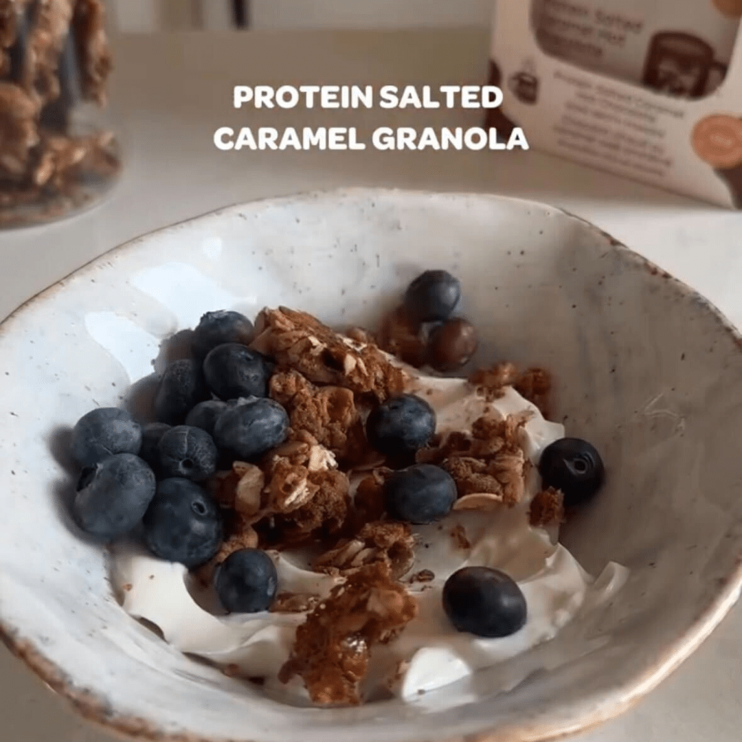 PROTEIN SALTED CARAMEL GRANOLA - Beck's Broth