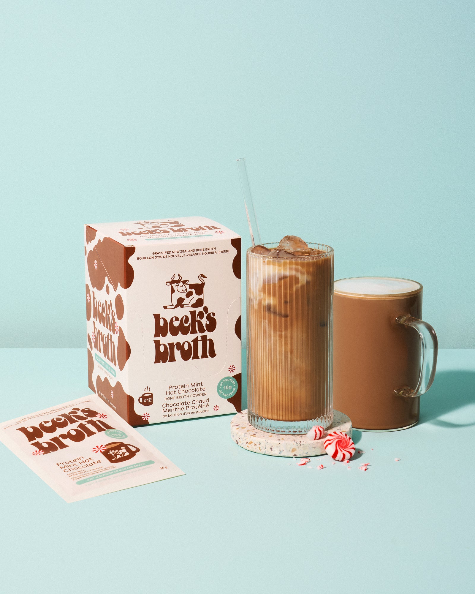 Protein Mint Hot Chocolate