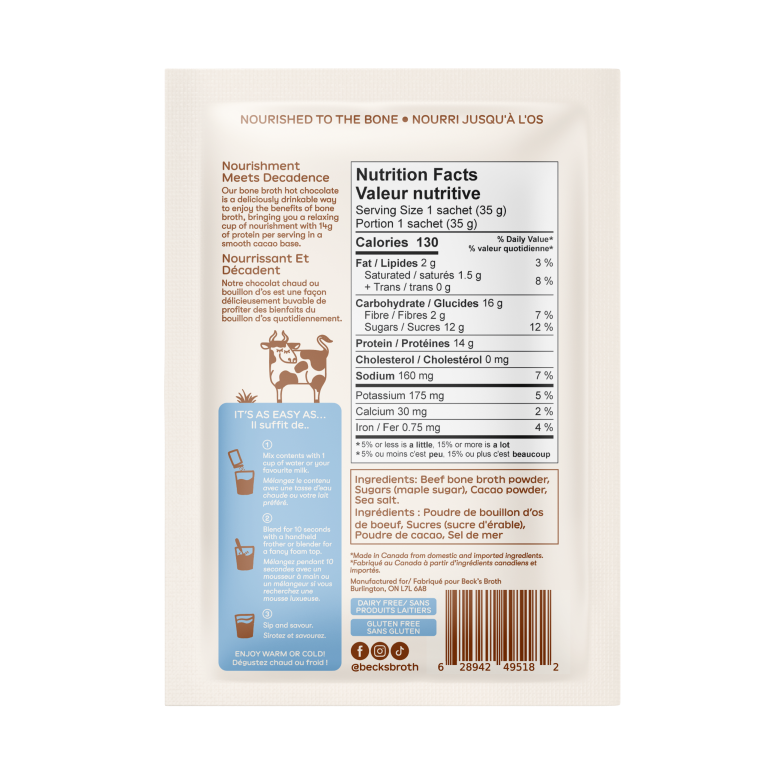 Hot Chocolate Individual Sachet