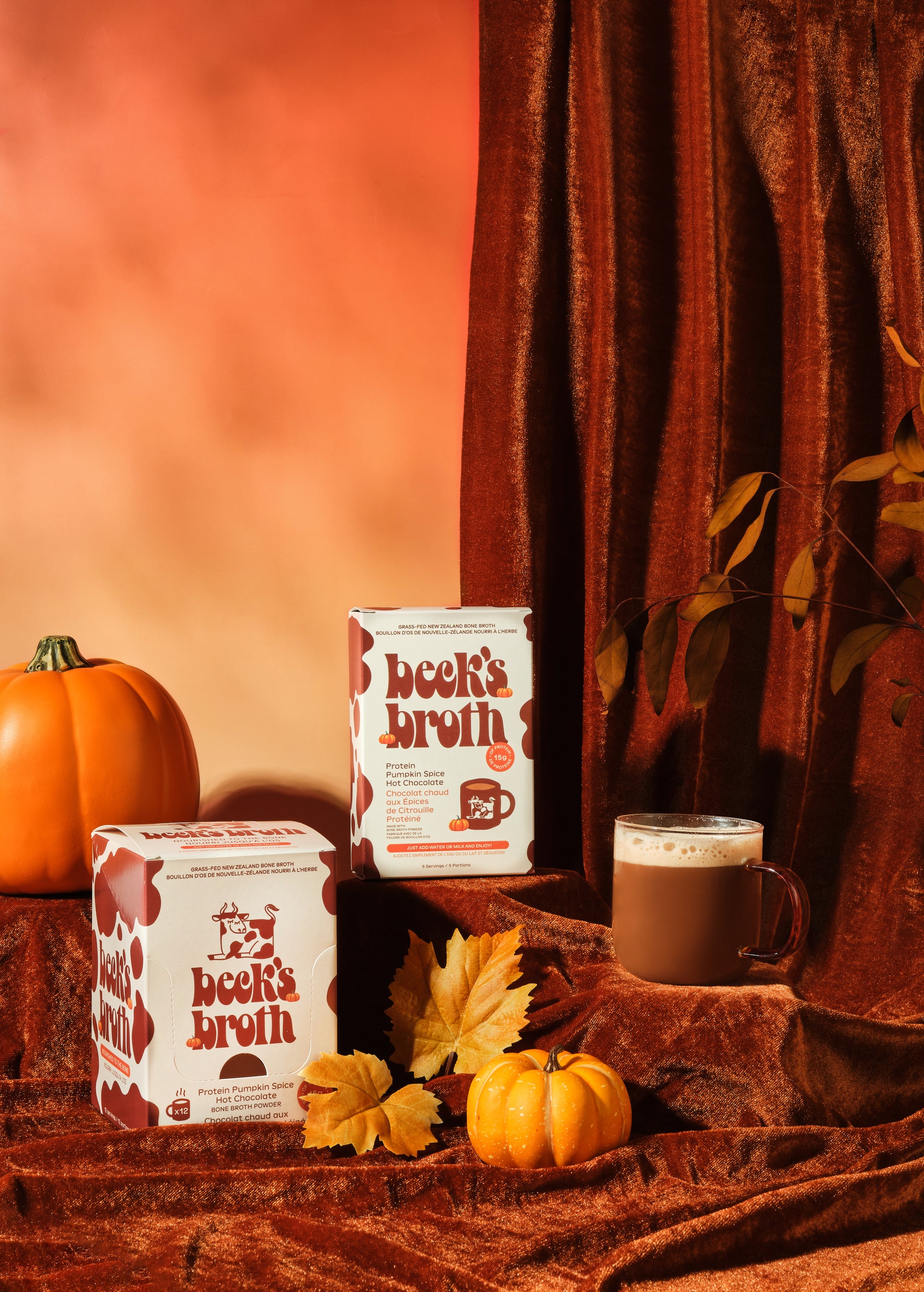 Pumpkin Spice Hot Chocolate - 5 Pack Carton