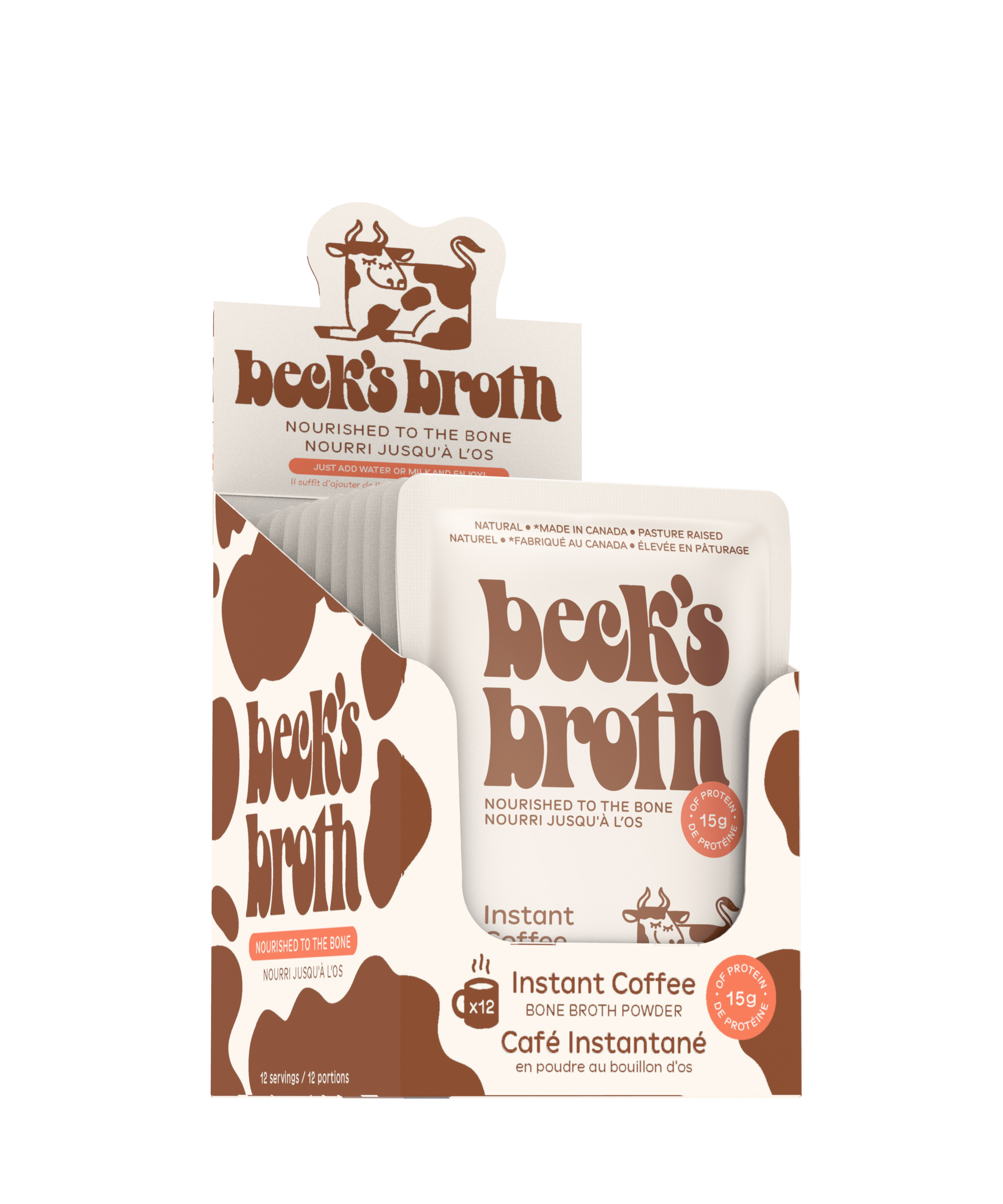 Beck's Broth Bone Broth Coffee Carton