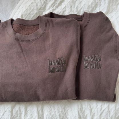 Beck's Broth Chocolate Crewneck