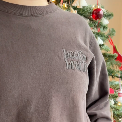 Beck's Broth Chocolate Crewneck