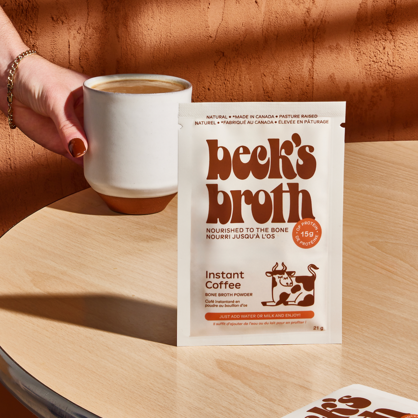 Beck's Broth Bone Broth Coffee Sachet