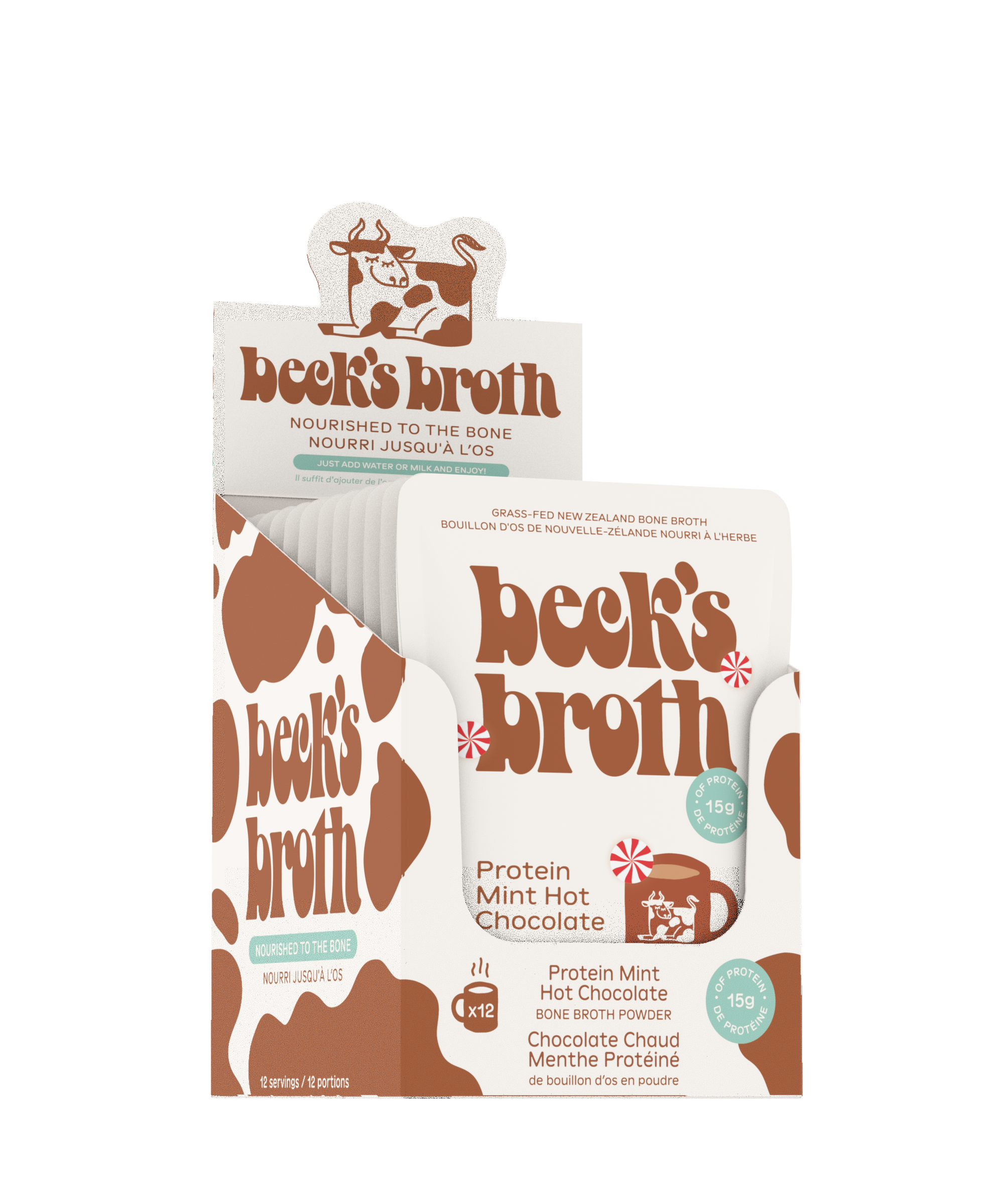 Mint Hot Chocolate - 12 Pack Carton